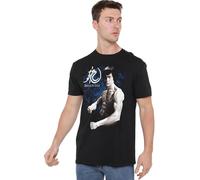Bruce Lee Dragon Stance Unisex T Shirt, Black, XXXX-Large