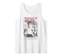 Bruce Lee Expression Quote Action Collage Action Movie Star Tank Top