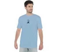 Bruce Lee Fighter Unisex T Shirt, Light Blue, XX-Large