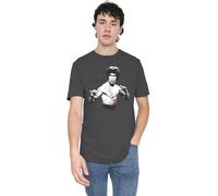 Bruce Lee Final Confrontation Unisex T Shirt, Charcoal, Large