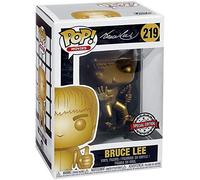 Bruce Lee Gold Vinyl Figure 219 Funko Pop! Standard - Amazon Exclusive