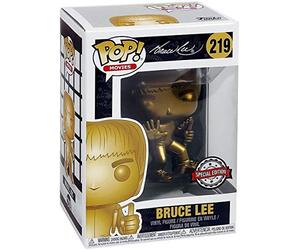 Bruce Lee Gold Vinyl Figure 219 Funko Pop! Standard - Amazon Exclusive