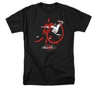 Bruce Lee - High Flying - Adult Unisex Short Sleeve T-Shirt - Black