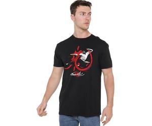 Bruce Lee High Flying Unisex T Shirt, Black, Large