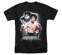 Bruce Lee Inner Fury Unisex T Shirt, Black, XXXXX-Large