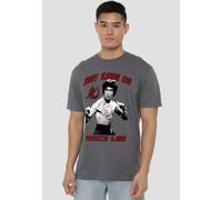 Bruce Lee Jeet Kune Do T Shirt, Charcoal Bruce Lee Charcoal XXXL