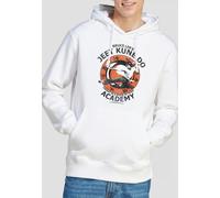 Bruce Lee Jeet Kune Hoodie, White Bruce Lee White S