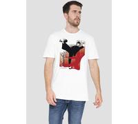 Bruce Lee Kick It T-Shirt, White | Size: 2XL Bruce Lee White 2XL