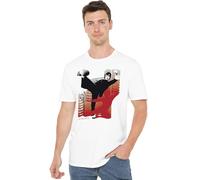 Bruce Lee Kick It Unisex T Shirt, White, 5XL
