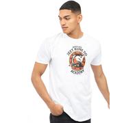 Bruce Lee Men's Academy T-Shirt White | Size: Small Bruce Lee White S