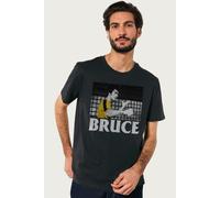 Bruce Lee Men's Game Of Death Closed Fist T-Shirt in Black | Size: 2XL Bruce Lee Black 2XL