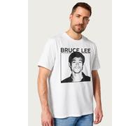 Bruce Lee Men's Martial Arts Jeet Kune Do Legend T-Shirt in White | Size: 2XL Bruce Lee White 2XL