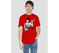 Bruce Lee Nunchucks T-Shirt, Red | Size: 2XL Bruce Lee Red 2XL