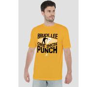 Bruce Lee One Inch Punch T-Shirt, Gold | Size: 2XL Bruce Lee Gold 2XL