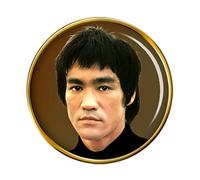 Bruce Lee Pin Badge
