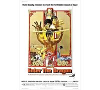 Bruce Lee Poster Enter The Dragon Film 1973 Photo Wall Art Picture A4