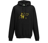 Bruce Lee Quote- Be Stronger Than Your Excuse- Hoodie, Hooded Top Black