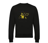 Bruce Lee Quote- Be Stronger Than Your Excuse- Sweatshirt Jumper Black