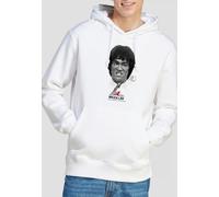 Bruce Lee Self Help Hoodie, White | Size: Large Bruce Lee White L