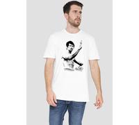 Bruce Lee Serenity T-Shirt, White | Size: Small Bruce Lee White S