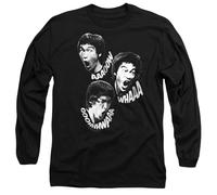Bruce Lee Sounds of The Dragon Unisex Long Sleeve T Shirt, Black, L