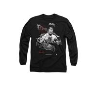 Bruce Lee The Dragon Long Sleeve T-Shirt, Black | Size: 2XL Bruce Lee Black 2XL
