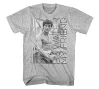 Bruce Lee - Water - Short Sleeve - Heather - Adult - T-Shirt