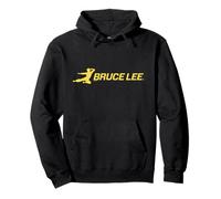 Bruce Lee Yellow Kung Fu Kick Pullover Hoodie