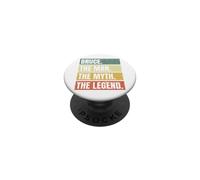 Bruce Man Myth The Legend Retro Funny Best Name Bruce PopSockets Adhesive PopGrip