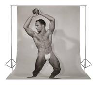 Bruce of La - Vintage Semi Nude Male in Loin Cloth Abs Physique Homoerotic Photoshoot 196s Gay Interest - 17, X 22, Fine Art Print-1 Photography Cloth56x79inch(142x200cm)