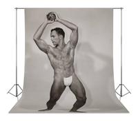 Bruce of La - Vintage Semi Nude Male in Loin Cloth Abs Physique Homoerotic Photoshoot 196s Gay Interest - 17, X 22, Fine Art Print-1 Photography Cloth56x98inch(142x250cm)