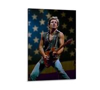 Bruce photo Springsteen Vintage Canvas Poster Wall Art Decor Prints Poster Modern Canvas Art Pictures for Living Room Bedroom 24 x 36 inches (60 x 90 cm)