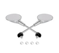 Bruce & Shark Left & Right Rearview Mirror Chrome For Vespa for Primavera 50 125 150 2014 2022