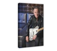 Bruce-Springsteen 02 Canvas Poster Bedroom Decor Landscape Office Room Decor Gift Frame-style 12x18inch(30x45cm)