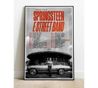 Bruce Springsteen 2023 European Concert Tour Venue Live Promo : A Huge 36"x24" Poster Print Vintage Retro : BRING YOUR WALLS TO LIFE !