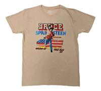 Bruce Springsteen Born In The USA 85 T-Shirt in Light Sand | Size: Medium Bruce Springsteen Light Sand M