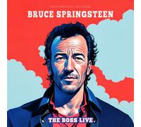 BRUCE SPRINGSTEEN - BOSS LIVE CLEAR VINYL - Vinyl Record - N3z