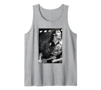 Bruce Springsteen Live On Stage by Simon Fowler Tank Top, Men, Heather Grey, Medium