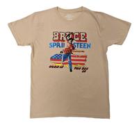 Bruce Springsteen Men's Born In The USA ´85 T-Shirt in Light Sand | Size: 2XL Bruce Springsteen Light Sand 2XL