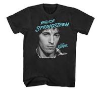 Bruce Springsteen Men's River 2016 T-Shirt in Black | Size: XL Bruce Springsteen Black XL