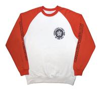 Bruce Springsteen Men's Tour ´24 Wheel Back Print Raglan T-Shirt in White | Size: Large Bruce Springsteen White L