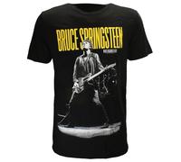 Bruce Springsteen Men's Winterland Ballroom Guitar T-Shirt in Black | Size: 2XL Bruce Springsteen Black 2XL