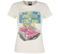 Bruce Springsteen Pink Cadi T-Shirt off white S