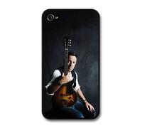 Bruce Springsteen Posing with a Guitar case for iPhone 4 4S A5616