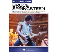 Bruce Springsteen - Really Easy Guitar | Easy Guitar Songbook with Lyrics Chords and Basic TAB | 22 Classic Rock Songs in Artist-Approved Arrangements for Guitar | Official Sheet Music Collection