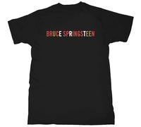 Bruce Springsteen Coloured Logo Official Unisex T-Shirt