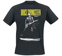 HeyRusty Bruce springsteen | official band t-shirt | winterland ballroom guitar Black X-large