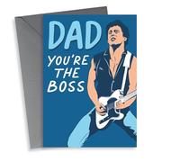 Bruce Springsteen the boss Father's Day card