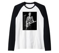 Bruce Springsteen The River Tour 1981 By David Corio Raglan Baseball Tee