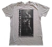 Bruce Springsteen T Shirt Wintergarden Photo Logo new Official Mens Grey